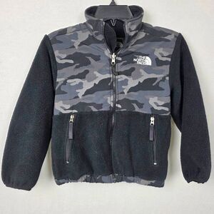 The North Face Boys Camo Polartec Fleece Jacket S